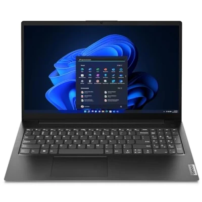Afbeelding van Lenovo V15 G4 IRU 83A1 Scharnier 180 graden Intel Core i5 13420H / tot 4.6 GHz Win 11 Home UHD Graphics 8 GB RAM 256 SSD NVMe 15.6&quot; TN 1920 x 1080 (Full HD) Gigabit Ethernet Wi Fi 5 zakelijk zwart tsb Frans
