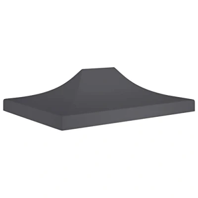 Afbeelding van Partytentdak 270 g/m² 4x3 m antraciet