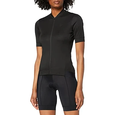 Afbeelding van Craft Dames Wielershirt Core Essence Zwart