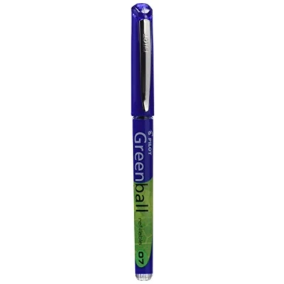 Image de Stylo roller encre liquide Green Ball 0,7mm Begreen Bleu Pilot