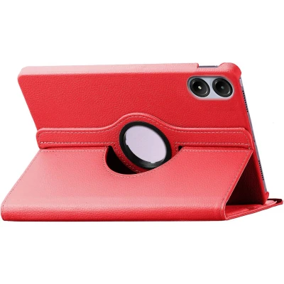 Afbeelding van iMoshion Tablet Hoes Geschikt voor Xiaomi Redmi Pad Pro /POCO 360 Draaibare Bookcase Rood