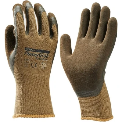 Afbeelding van Towa handschoen Powergrab Premium bruin mt 9 (L)