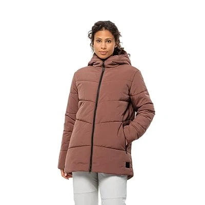 Afbeelding van Jack Wolfskin Karolinger Winterjas, Dames, Maat: Small, Wild ginger