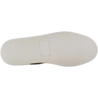 Afbeelding van Armani Exchange Sneakers laag, Heren, Maat: 42, Bianco nero Hoogwaardig imitatieleer