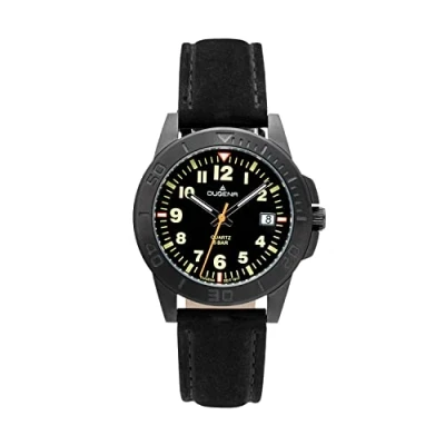 Afbeelding van Dugena Jungen Uren Analoog Quarz One Size Grijs Zwart 32019402