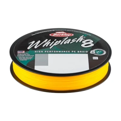 Afbeelding van Berkley Whiplash 8 Gevlochten lijn Yellow 0.14mm / 19.2kg (300m)