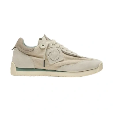 Afbeelding van Satorisan Ensō Gaia Casual Sneakers Unisex Vintage Leer en textiel Kleur Chantilly Cream Maat 47