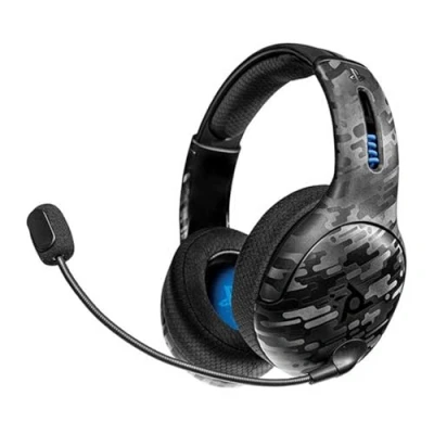 Image de Casque Gaming sans fil PDP LVL50 Camouflage Noir pour PS4