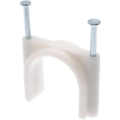 Afbeelding van Kabelclip 40 mm wit 12 st.