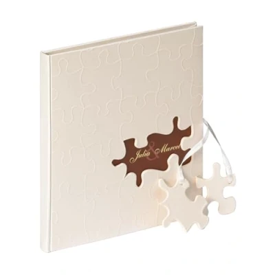 Image de Walther, livre d&#039;hôtes, puzzle, gb 173, 23x25 cm, 144 pages blanches