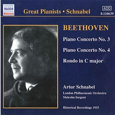 Afbeelding van Artur Schnabel Piano Concertos 3 &amp; 4 (CD)