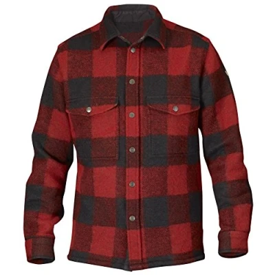 Afbeelding van Fjällräven Canada Shirt M Overhemd, Heren, Maat: Small, Red
