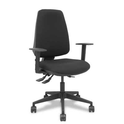 Afbeelding van Bureaustoel P&amp;C 10PNR65 Zwart