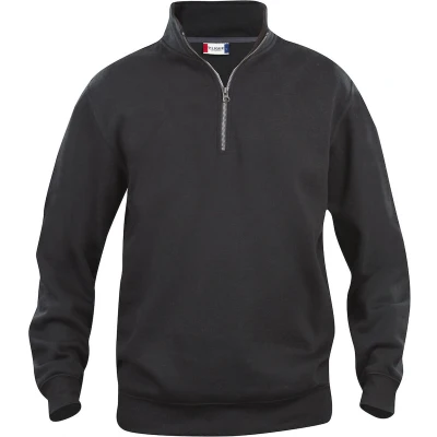 Afbeelding van Clique Basic Half Zip 021033 Zwart