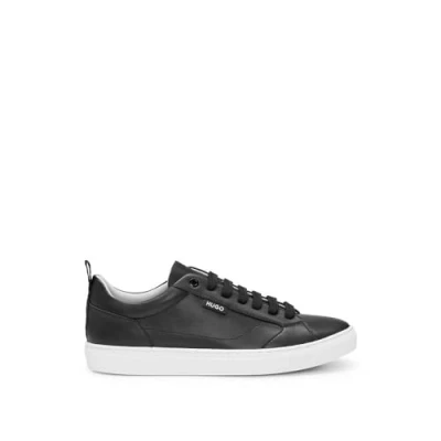 Afbeelding van HUGO Morrie_tenn_napuw sneakers voor dames, zwart.