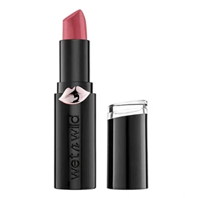 Image de Wet n Wild, Megalast Lipstick, Rouge à Lèvres Mat et Velouté Longue Durée, Infusé d&#039;Acide Hyaluronique, de Vitamines d&#039;Extraits Naturels Plantes Marines, Application Facile, Nuance Wine Room