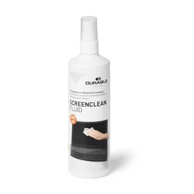 Afbeelding van Durable 578219 Screenclean reinigingsspray zonder alcohol voor glasoppervlakken en schermen, verstuiver, 250 ml