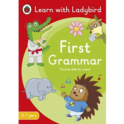 Afbeelding van Learn with Ladybird First Grammar: A Activity Book 5 7 years