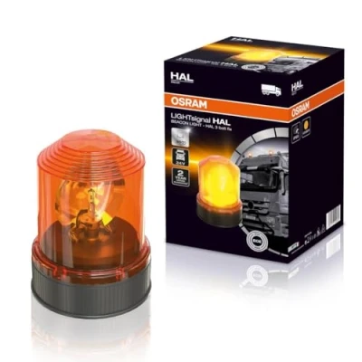 Afbeelding van Osram Halogeen Zwaailamp 24V Vaste Montage Oranje RBL101