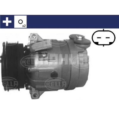 Afbeelding van MAHLE ORIGINAL ACP 320 000S AC Compressor V5 12 PAG 150 R 134a Met afdichtring
