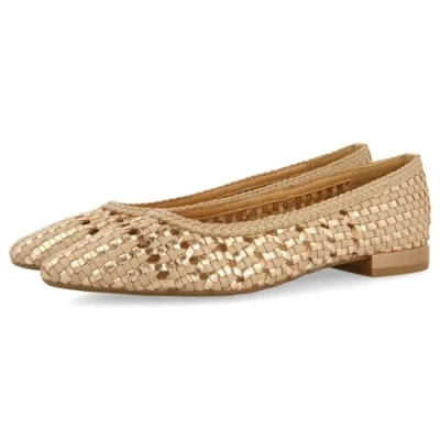 Afbeelding van Gioseppo Blenheim Ballerina&#039;s, Dames, Maat: 39, Nude Leer