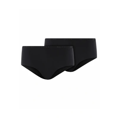 Afbeelding van Falke dames Daily Comfort hipster met logoband in 2 pack de kleur Zwart, maat: XS