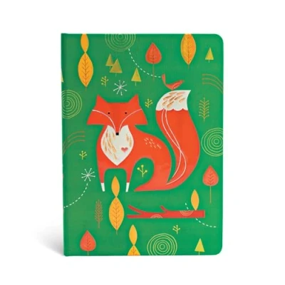 Afbeelding van Notitieboek Paperblanks Mister Fox Midi Gelinieerd