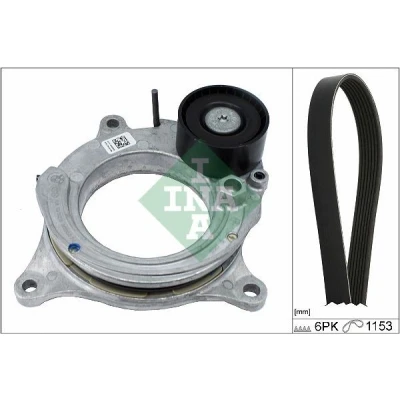 Afbeelding van Poly V riem set Schaeffler INA 529 0566 10
