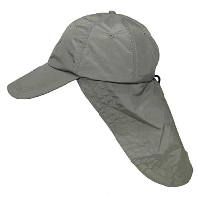 Afbeelding van MFH 10424 Sahara Cap met lange nekbescherming, Olijf
