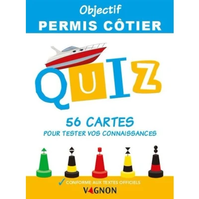 Image de Objectif permis côtier 56 cartes quiz pour tester vos connaissances