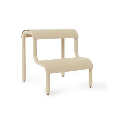 Afbeelding van Ferm LIVING Up Step Kruk 36,2 Cm Beige