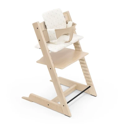Afbeelding van Tripp Trapp® High Chair Bundle + Baby Set Cushion Natural, Wheat Cream
