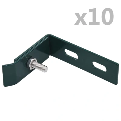 Afbeelding van Wand hoekverbinding 10 sets groen