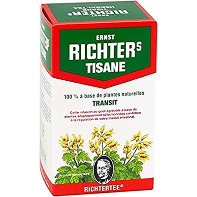 Afbeelding van [Top afslanken!] Ernst Richter kruidenthee 40 g 100% natuurlijke planten / transitregulering speciaal voor afslanken 20 filterzakken van 2