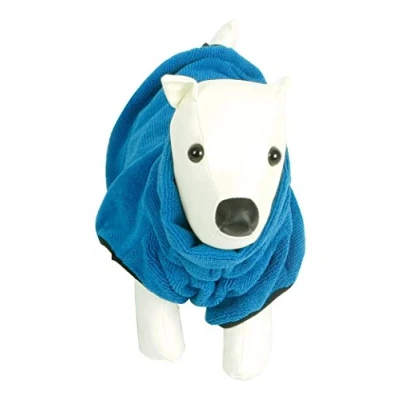 Afbeelding van Duvo Hondenjas Blauw M Ruglengte 28 cm