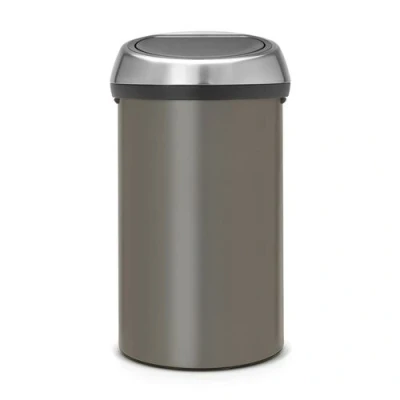 Image de Brabantia Touch Bin 60 Litres Platine