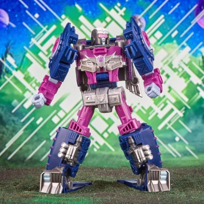 Afbeelding van Transformers Generations Legacy Evolution Deluxe Class Action Figure Axlegrease 14 cm