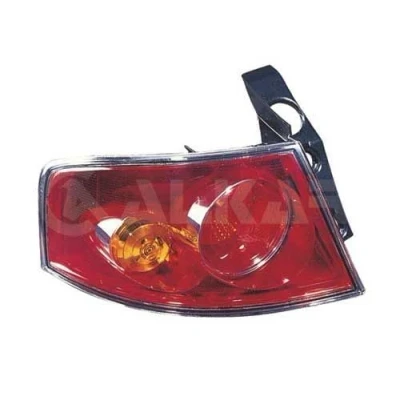 Afbeelding van ALKAR 2206802 Achterlicht rechts Buitenste deel P21W Oranje Zonder lamphouder SEAT: Ibiza 3