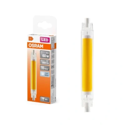 Afbeelding van OSRAM 4058075840508 LED lamp Energielabel F (A G) R7s 8 W = 60 Neutraalwit (Ø x h) 16 mm 1 stuk(s)