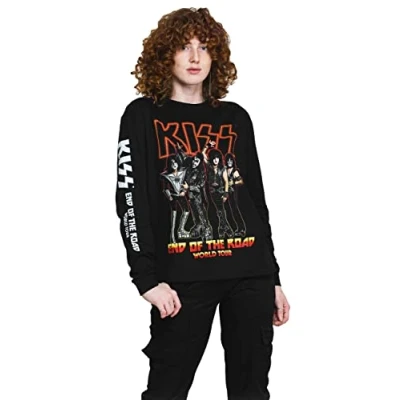 Afbeelding van Kiss End Of The Road Tour Longsleeve shirt M Zwart