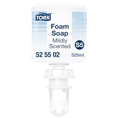 Afbeelding van Tork S5 Mini geurende schuimzeep voor de handen hydraterende ingrediënten 8 x 525 ml 525502