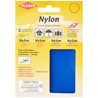 Afbeelding van Kleiber Zelfklevende nylon stof voor reparatie, koningsblauw