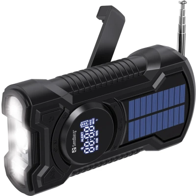 Afbeelding van Sandberg Zaklamp Radio Powerbank 5000 mAh