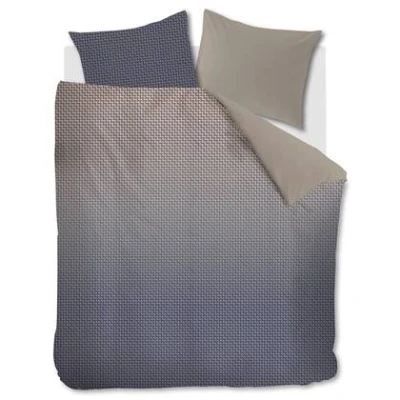 Afbeelding van Beddinghouse Alvaro dekbedovertrek Blauw Lits jumeaux (260 x 200/220 cm)