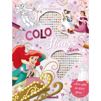 Image de Disney Princesses Colo Avec strass Hiver plus de 1000 !