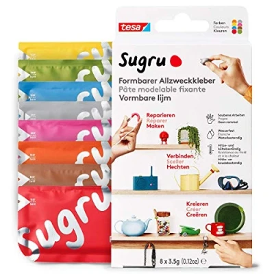 Afbeelding van tesa Sugru Kneedlijm 41283 00001 00 Meerkleurig 8 stuk(s)