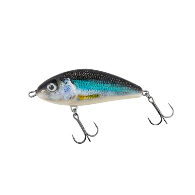 Afbeelding van Salmo Floating Fatso 8cm 21g Kleur : Emerald Perch