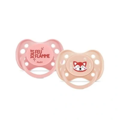 Image de Duo sucettes anatomiques EDL A103 +6 mois Panda roux