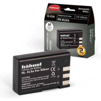 Afbeelding van Hähnel HL EL9a Li Ion accu Nikon EN EL9 (A/E)