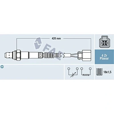 Afbeelding van Fae Lambda sonde 77288